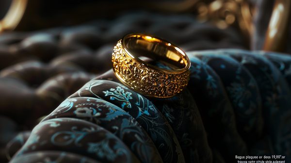 Bague plaquée or dès 19,90€ : trouvez votre style élégant