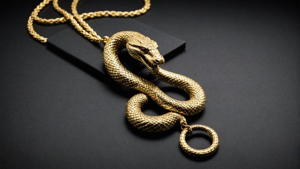 Collier serpent : Élégance et durabilité réunies