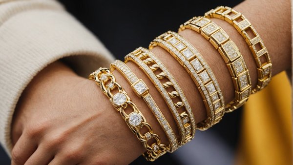 Achat d'un bracelet de luxe : priorisez un modèle en or jaune